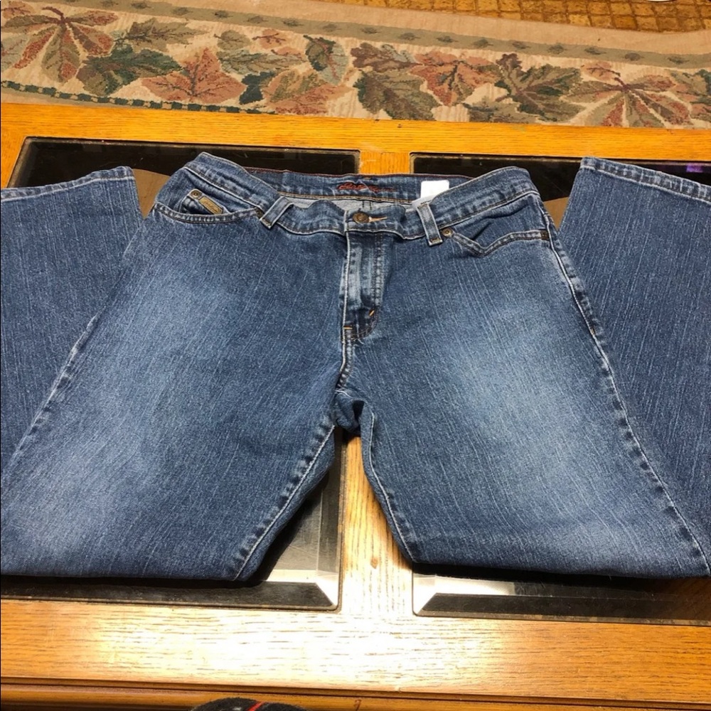 Eddie Bauer premium denim blue jeans